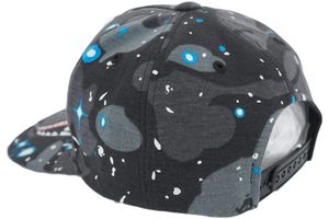 Cartoon Shark & <b>Leopard</b> <b>Print</b> Washed Baseball Cap Chains Unisex 6-Panel Fitted <b>Hat</b> Spring Summer Street Style Canvas Material - Product Image 6