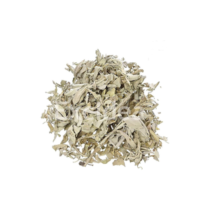 Feuilles de sauge blanche séchées, broyées, en sachet, herbe de sauge entière en vrac pour assaisonnement et mélanges de thé - Product Image 1