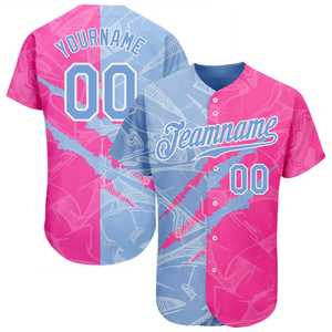 Camiseta de Béisbol Sublimada Profesional, Diseño Simple, Mejor Precio, Impresiones Personalizadas con Nombre y Logotipo del Equipo - Product Image 6