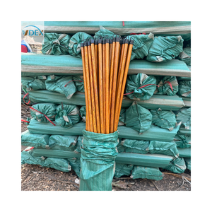 El más vendido, escoba de madera de eucalipto Natural de Vietnam, fregonas, juego de recogedor, de PP broomhead, recubierto de PVC para limpieza de la casa, bolsa empaquetada - Product Image 5