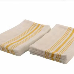 High Absorbency Cotton Napkins Reusable <b>Kitchen</b> Dining <b>Cloth</b> Quick Dry Cotton Bistro Napkins Soft Washable Dining Set - Product Image 1