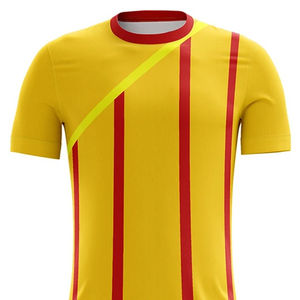 Uniforme de Fútbol Unisex de Manga Corta, 100% Poliéster, Reflectante, Transpirable, para Exteriores, Precio al por Mayor, Diseño Personalizado OEM ODM para Adultos - Product Image 6