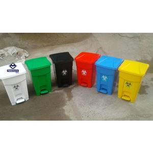 2026 Eco-Friendly Outdoor Wet-Dry Separation Induction <b>Sensor</b> Automatic Foot Pedal Plastic Garbage <b>Bin</b> - Product Image 1