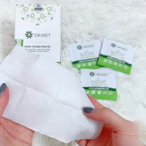 Lingettes hygiéniques pour l'hygiène intime, contrôle des odeurs, peaux sensibles, aux herbes naturelles et postbiotiques, en coton, jetables, hydratantes, en flacon - Product Image 4