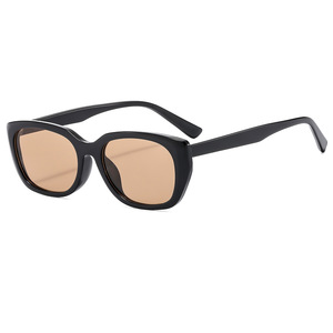 Retro Square European and American High End Soft Pink Sunglasses Square Round <b>Face</b> Sunglasses for Women - Product Image 6
