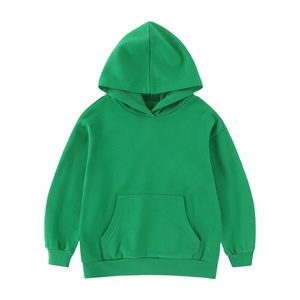 OEM Automne Hiver Garçons Solide Hoodies Jogger Survêtement Coton Simple Logo Personnalisé Enfants Survêtements Ensembles de Vêtements - Product Image 2