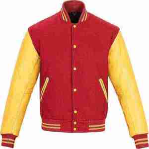 Chaquetas Varsity de Lana 100% Transpirables de Invierno de Primera Calidad, Estilo Urbano, Logotipo Bordado en la Parte Delantera, Mangas Largas - Product Image 6