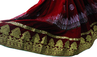 Robe longue en mousseline de soie respirante en cachemire pour femme, style afghan Kuchi, avec dentelle unie, pour mariage et soirée, tailles et couleurs personnalisées, élégante, musulmane, OEM