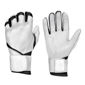 Sublimated Goatskin Digital Leather Baseball Batting Gloves for Adults Soft Durable Professional OEM Custom Design Comfortable - Product Image 1