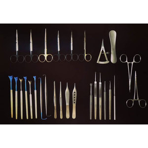 Juego de Instrumentos Quirúrgicos para Blefaroplastia Azicon, Cirugía Plástica de Párpados, Portaagujas Castroviejo, Tijeras Stevens, Pinzas Caliper - Product Image 1