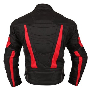 Vêtements de course de haute qualité, veste de moto en cuir véritable pour homme avec protection des coudes, vestes de moto - Product Image 4