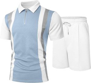 Conjunto de Ropa Deportiva de Verano para Hombre, Ecológica, Transpirable, 100% Poliéster, Camiseta con Pantalones Cortos, Fabricante y Proveedor - Product Image 5