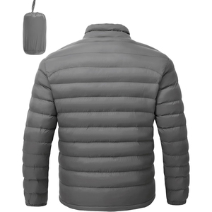 Custom Puffer <b>Jacket</b> Bubble Coat Nylon <b>Jacket</b> Thick Down Cotton Padded Winter Parka Custom <b>Packable</b> Puffer <b>Jacket</b> for Men Women - Product Image 3