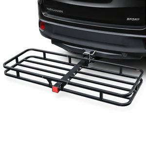 Soporte de Carga para Enganche de Remolque de 53x19 Pulgadas, Capacidad de Carga de 500 lb, Canasta de Carga Trasera de Acero para SUV, Camioneta, Coche, Remolque, GAPCGC004 - Product Image 1