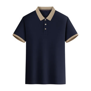 2025 hommes Slim Fit 100% coton pour polos vêtements respirants en gros personnalisés - Product Image 3