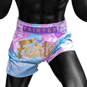 Pantalones Cortos de Boxeo Fairtex de Alta Calidad para Adultos, Pantalones Cortos de Boxeo Fairtex con Logotipo Personalizado, Nuevos Pantalones Cortos de Entrenamiento de Bjj MMA Personalizados - Product Image 1