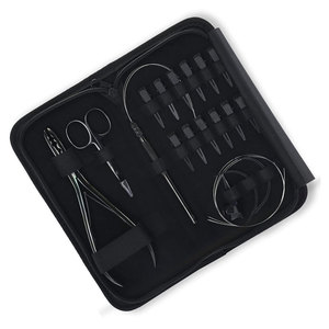 Kit de Pinzas para Extensiones de Cabello de Diseño Personalizado, Fabricante Original, Kit de Herramientas Profesionales Reutilizables para Extensiones de Cabello, Duradero para Salón - Product Image 4