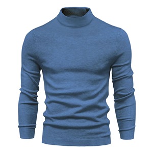 Pull pour homme, tricot chaud de qualité supérieure, coupe décontractée, confort quotidien, manches longues, mode, usine de vêtements certifiée LEED - Product Image 1