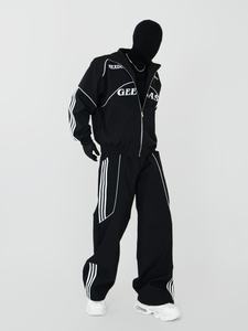 Conjunto Deportivo Informal Personalizado de Gran Tamaño, Chaqueta Reflectante 3M y Pantalones Deportivos, Chaqueta Cortavientos de Nailon, Chándal para Hombre con Logotipo Personalizado - Product Image 3