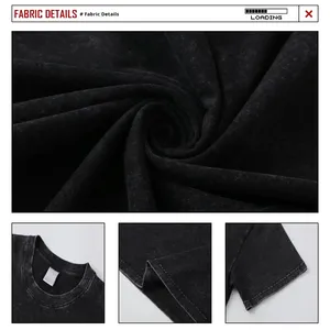 Camiseta Formal de Manga Corta con Cuello Redondo para Hombre BlanqWear, Tejido de Felpa, Corte Holgado, 100% Algodón Premium de 280g, Antibacteriana, de Secado Rápido - Product Image 5