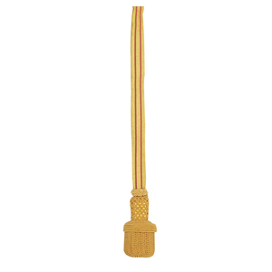 Écussons Hamza en or massif, en Mylar métallisé, en soie, avec nœud d'épée, pour uniforme cérémoniel, accessoires, pompon tressé en fil français - Product Image 6