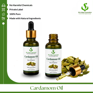 Cardamom Oil Manufacturer and Supplier for Bulk B2B Requirements Across Cosmetics Fragrance Perfume Personal Care Soap - Product Image 1