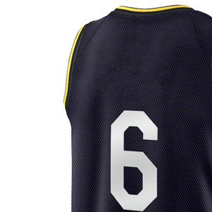 Maillot de basket-ball personnalisé pour hommes, sans manches, vêtements de sport pour l'entraînement, séchage rapide, respirant, uniforme d'entraînement d'équipe, fournisseur OEM - Product Image 5