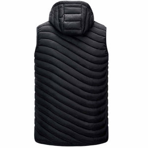 Chaleco Softshell Casual de Invierno para Hombre, Personalizado, Servicio OEM, Cortavientos, Transpirable, Reversible, Ecológico - Product Image 5