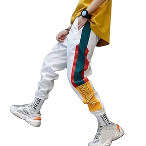 Pantalones de talla grande para hombre, ropa informal de algodón y nailon apilados, pantalones deportivos con varios colores, ropa informal Cargo - Product Image 3