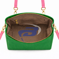 Tas Selempang Kanvas Wanita Alpha Kapa Alpha dengan Ritsleting, Desain Logo Kustom Huruf Yunani, Tempat Penyimpanan Laptop untuk Kegunaan Sehari-hari