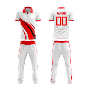 ชุดยูนิฟอร์มคริกเก็ตแบบชุดพร้อมอุปกรณ์ทดสอบ  รับสกรีนโลโก้ สีตามสั่ง ขนาดตามสั่ง คุณภาพดี บริการ OEM ตามสั่ง - Product Image 2