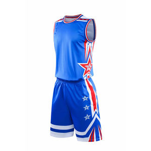 Best Quality Breathable Sublimation Printed Basketball Uniform with Front Logo Custom Color Design 100% Polyester Custom Team - Product Image 3