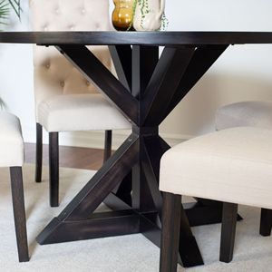 Set da Pranzo Elegante Nylander 5 Pezzi, Tavolo con Sedie a Schienale Incrociato per Sala da Pranzo Moderna - Product Image 6