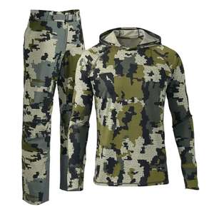 Ensemble de vêtements de chasse camouflage de haute qualité, coupe-vent imperméable, sweat-shirt et veste pour hommes. - Product Image 3