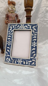 New Design Resin <b>Frame</b> <b>Photo</b> Stand with Golden & <b>Black</b> Mop Inlay Customized Color - Product Image 1