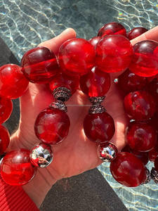 Haute Qualité Beats Buffalo Bone Tasbih Prière Islamique Misbaha Bone Bead Qualité Naturelle Subha pour la Prière Musulmane à Bas Prix - Product Image 3