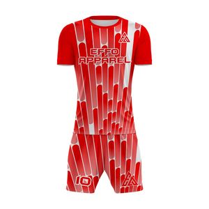 Usine de vêtements de sport OEM, fabricant de maillots de football personnalisés, uniforme de football respirant, prix de gros - Product Image 4