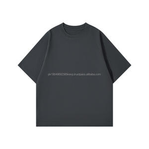 เสื้อยืดคุณภาพสูง 100% ผ้าฝ้าย พร้อมโลโก้ พิมพ์โลโก้ตามสั่ง เสื้อยืดเรียบๆ แบบยูนิเซ็กซ์ ไซส์พลัส เสื้อยืดผู้ชาย - Product Image 5