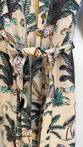 Bata Kimono Unisex de Algodón con Tejido Waffle para Spa, Baño y Descanso - Product Image 4