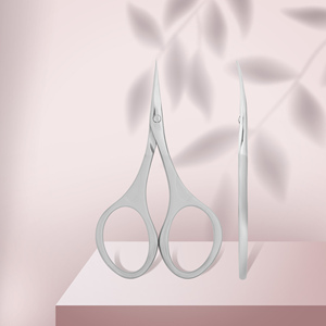 Ciseaux à cuticules professionnels SBC 10/1 BEAUTY & CARE 10 TYPE 1 en acier inoxydable mat avec lame russe tranchante - Product Image 4