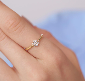 Anillo de Lujo con Diamantes Cultivados en Laboratorio, Certificados por IGI, Chapado en Oro Rosa de 14K, para Mujer, Joyería para Bodas y Fiestas - Product Image 5