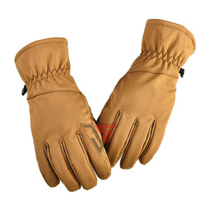 <b>Light</b> Weight <b>Bicycle</b> Motorcycle Gloves Touched Screen 100% Polyester Waterproof Anti Skidding Racing Glove Winter Windproof Warm - Product Image 1