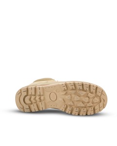 Bottes de travail tactiques pour hommes, en daim brun, hautes, pour la randonnée, bottes de sécurité pour l'extérieur, style à lacets, chaussures durables antidérapantes - Product Image 3