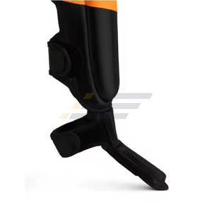 Protège-tibias personnalisés en cuir PU pour hommes et femmes, pour la boxe, le Muay Thai, le MMA, protection des combattants, protège-pieds 2025 - Product Image 4