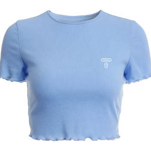 Nueva Sudadera Corta de Invierno para Mujer, Moderna, con Logotipo Frontal, 100% Algodón, Tallas Personalizables - Product Image 1