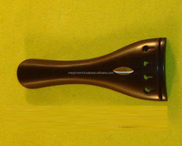 Meghna International Bassoon Tailpiece Olive Inlay Brass Black Saddle Ebony Beginners Music Learners Model MEG-O66 Made India