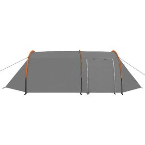 Carpa de Camping Gris y Naranja para 4 Personas - Product Image 2