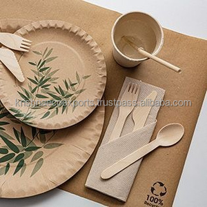 Kit de Couverts de Luxe en Bois de Bouleau Écologique Emballé sur Mesure pour Trajets Aériens, Trajets Ferroviaires, Hôtels et Événements 2026 - Product Image 5