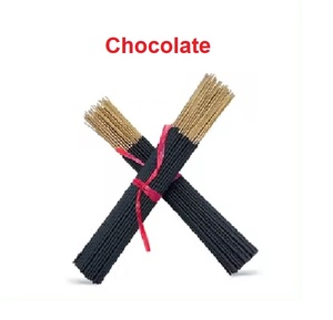 Varillas de incienso de chocolate natural Suministro al por mayor a precio líder Caja de embalaje de incienso indio (negro) - Product Image 1