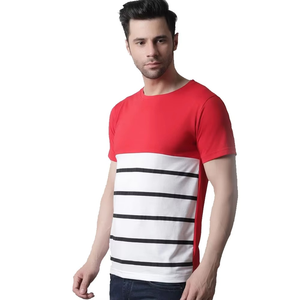 New Latest Style Men's T-Shirts Premium <b>Design</b> 100% Cotton Regular Fit Anti-Pilling Summer Comfortable Quality Blank - Product Image 4